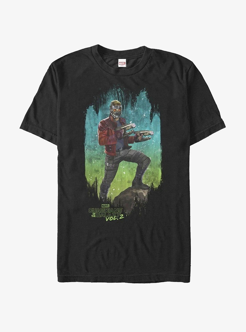 Marvel Guardians of Galaxy Vol. 2 Star-Lord Night T-Shirt