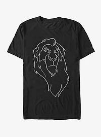 Lion King Scar Sketch T-Shirt