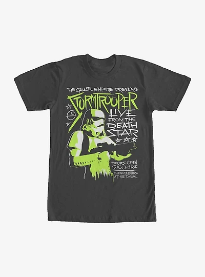 Star Wars Stormtrooper Concert Poster T-Shirt
