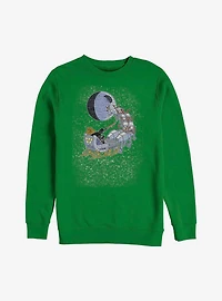 Star Wars Darth Vader Santa's Sleigh Sweatshirt