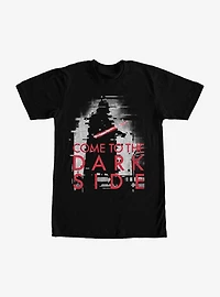 Star Wars Blurred Come to the Dark Side T-Shirt
