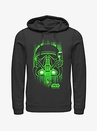 Star Wars Death Trooper Helmet Spray Paint Hoodie