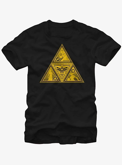 Nintendo Legend of Zelda Triforce Silhouette T-Shirt