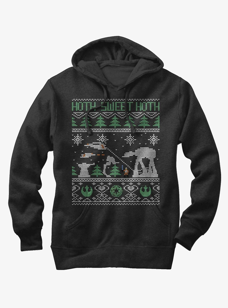Star Wars Hoth Sweet Ugly Christmas Sweater Girls Hoodie