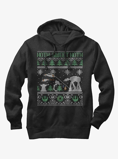 Star Wars Hoth Sweet Ugly Christmas Sweater Girls Hoodie