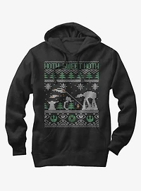 Star Wars Hoth Sweet Ugly Christmas Sweater Girls Hoodie