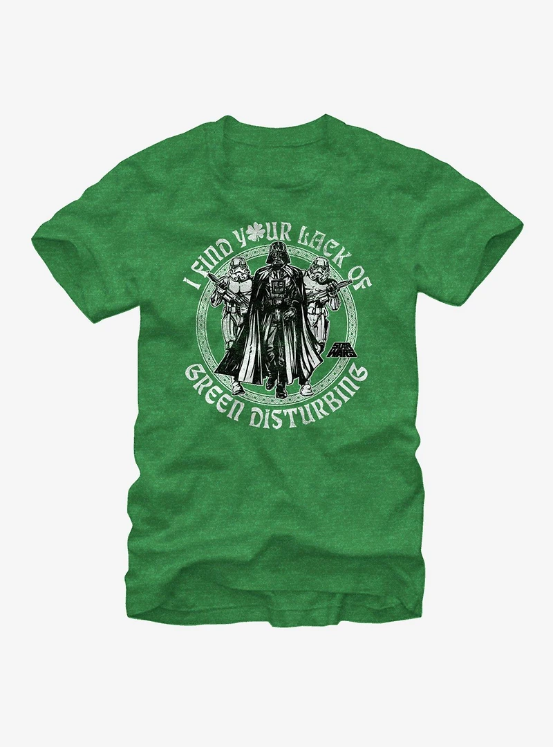 Star Wars  I Find Your Lack of Green Disturbing T-Shirt