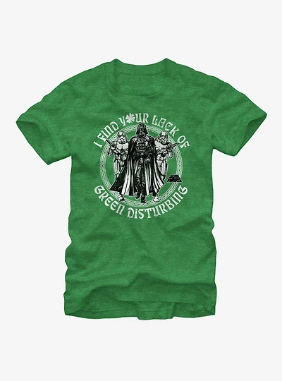 Star Wars  I Find Your Lack of Green Disturbing T-Shirt