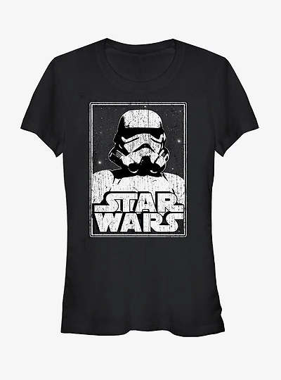 Star Wars Stormtrooper Logo Girls T-Shirt