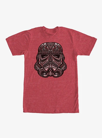 Star Wars Tribal Stormtrooper Helmet T-Shirt