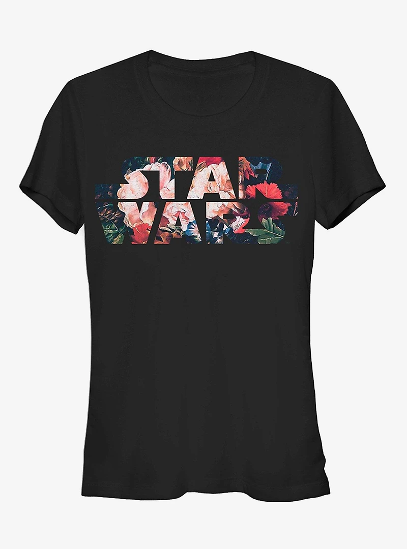 Star Wars Flower Logo Girls T-Shirt