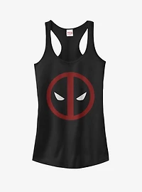 Marvel Deadpool Mask Classic Girls Tank Top