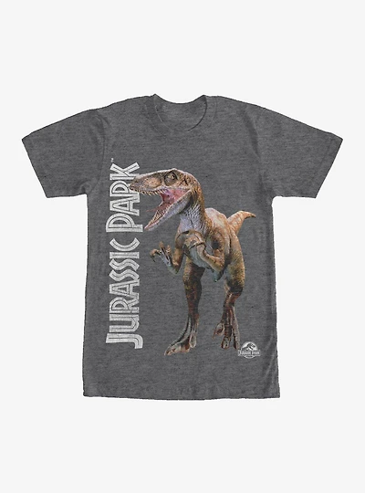 Jurassic Park Velociraptor Logo T-Shirt