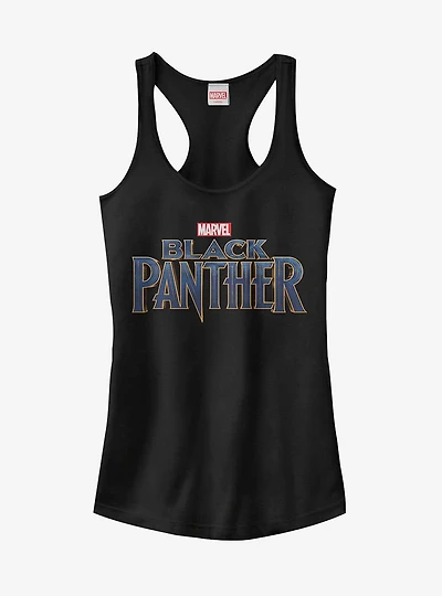 Marvel Black Panther 2018 Text Logo Girls T-Shirt