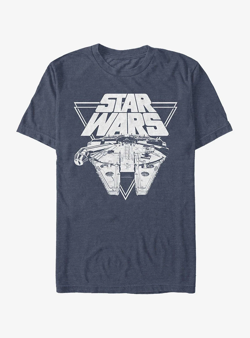 Star Wars Millennium Falcon Triangle T-Shirt