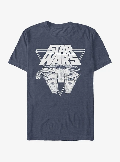 Star Wars Millennium Falcon Triangle T-Shirt