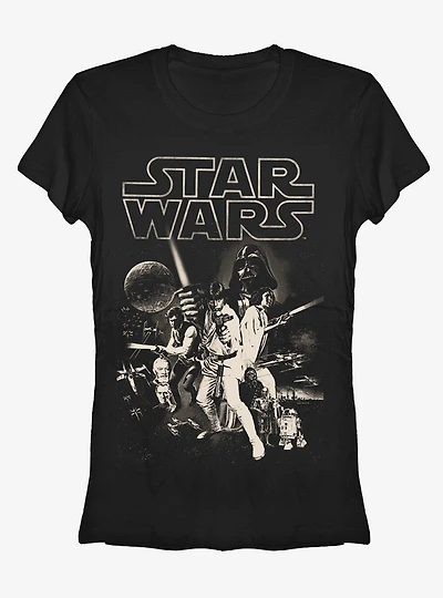 Star Wars Classic Poster Girls T-Shirt