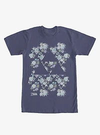 Nintendo Legend of Zelda Floral Triforce T-Shirt