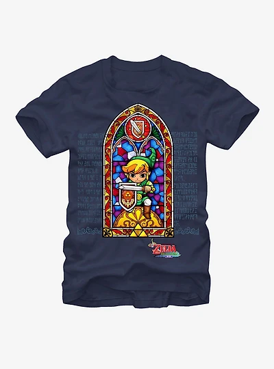Nintendo Legend of Zelda Stained Glass T-Shirt
