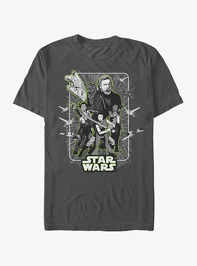 Star Wars Rebel Frame T-Shirt