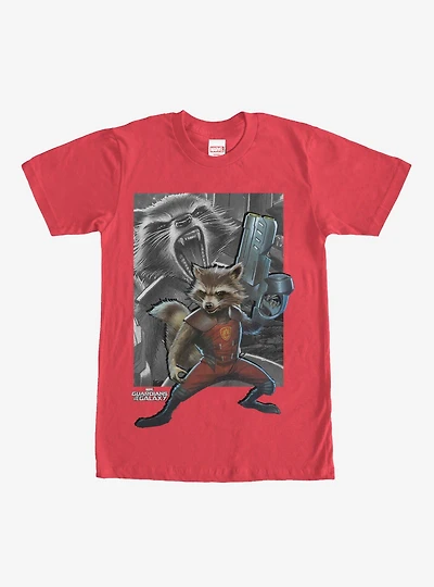 Marvel Guardians of the Galaxy Rocket Gun T-Shirt