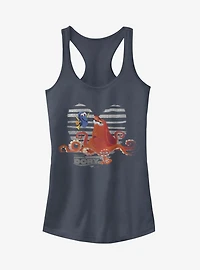 Disney Pixar Finding Dory Hank Heart Girls Tank