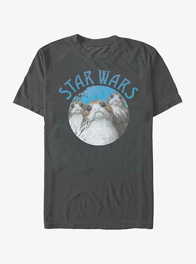 Star Wars Porg Circle T-Shirt