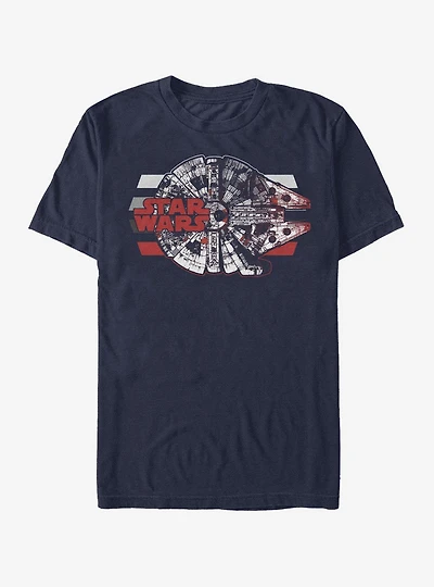 Star Wars Millennium Falcon Profile T-Shirt