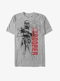 Star Wars Death Trooper Outline T-Shirt