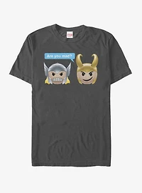 Marvel Thor Loki Mad Emoji T-Shirt