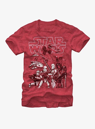 Star Wars Kylo Ren Into the Fray T-Shirt