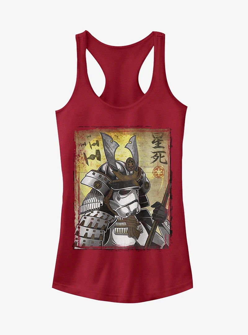 Star Wars Samurai Stormtrooper Girls Tank Top