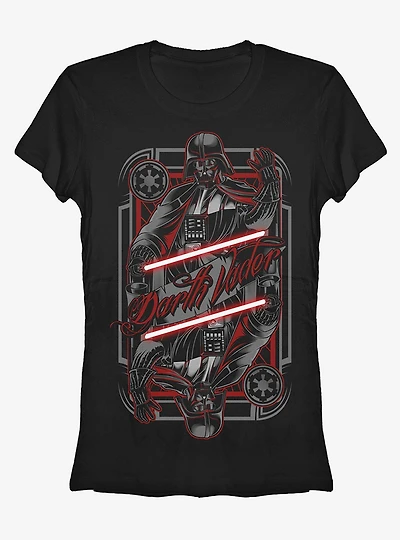 Star Wars Darth Vader Lightsaber Duo Girls T-Shirt