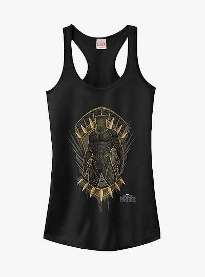 Marvel Black Panther 2018 Claw Crest Girls Tank