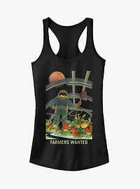 NASA Mars Farmers Wanted Girls T-Shirt
