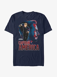 Marvel Avengers: Infinity War Captain America View T-Shirt