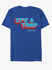 Star Wars It's a Trap Ackbar Quote T-Shirt