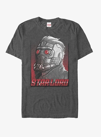 Marvel Guardians of the Galaxy Star-Lord Profile T-Shirt