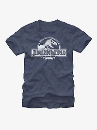 Jurassic World Grey Logo T-Shirt