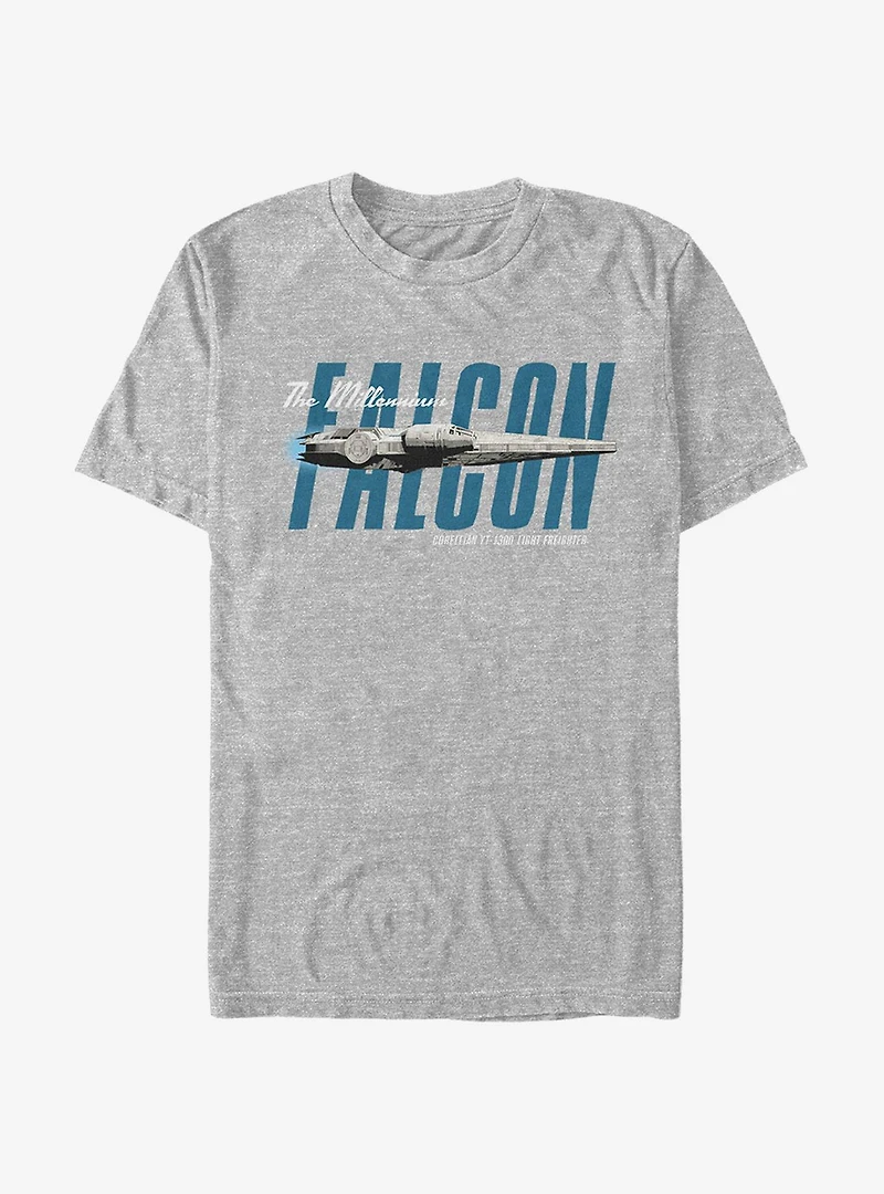 Star Wars Millennium Falcon Profile T-Shirt