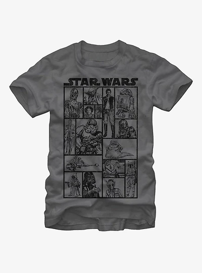 Star Wars Classic Character Group T-Shirt
