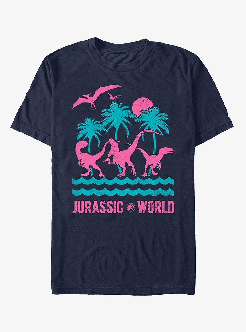 Jurassic World Tropical Dinosaurs T-Shirt
