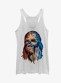 Star Wars Chewbacca Art Girls Tank Top