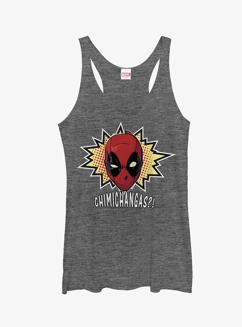 Marvel Deadpool Chimichangas Girls Tank