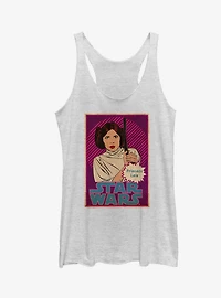 Star Wars Princess Leia Trading Card Girls Tanks
