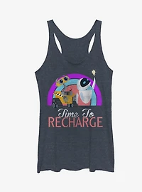 Disney Pixar Wall-E Time to Recharge Girls Tank