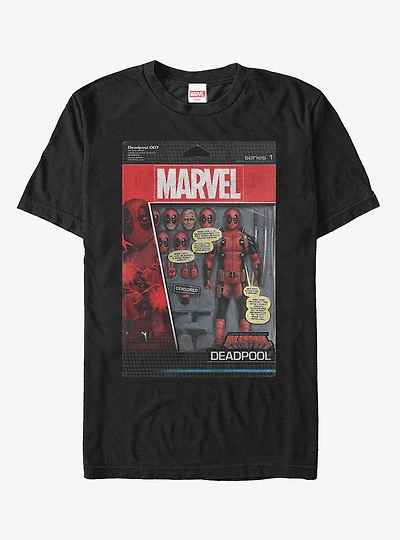 Marvel Deadpool Action Figure T-Shirt