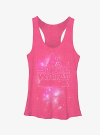 Star Wars Galactic Logo Girls Tanks