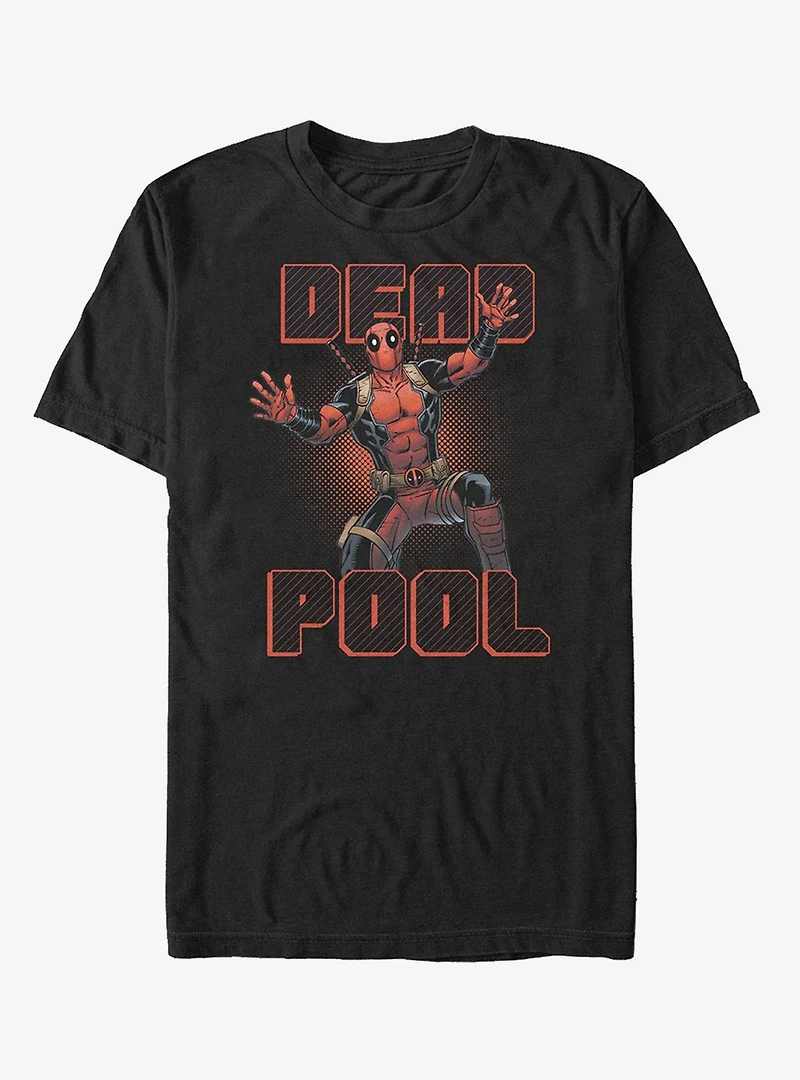 Marvel Deadpool Falling T-Shirt