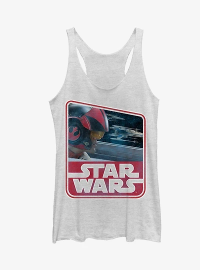 Star Wars Retro Poe Dameron Girls Tanks